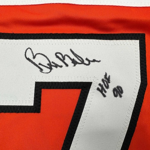 Autogramm/signed Bill Barber HOF 90 Philadelphia Orange Trikot Beckett BAS COA - Bild 3 von 4