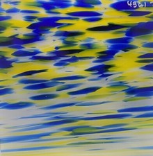 4361.76 Spirit Atlantis 6 x 6 Inch Oceanside Compatible 96 COE Sheet Glass