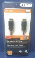 Staples 3 Ft High Speed 3D HDMI Cable 21193  Free Shipping