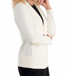 lightweight sweater blazer