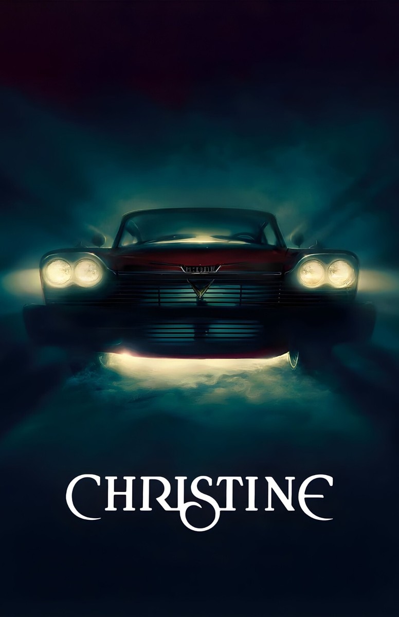 Christine 1983 Stephen King 80's HORROR Movie Poster Wall Art Made