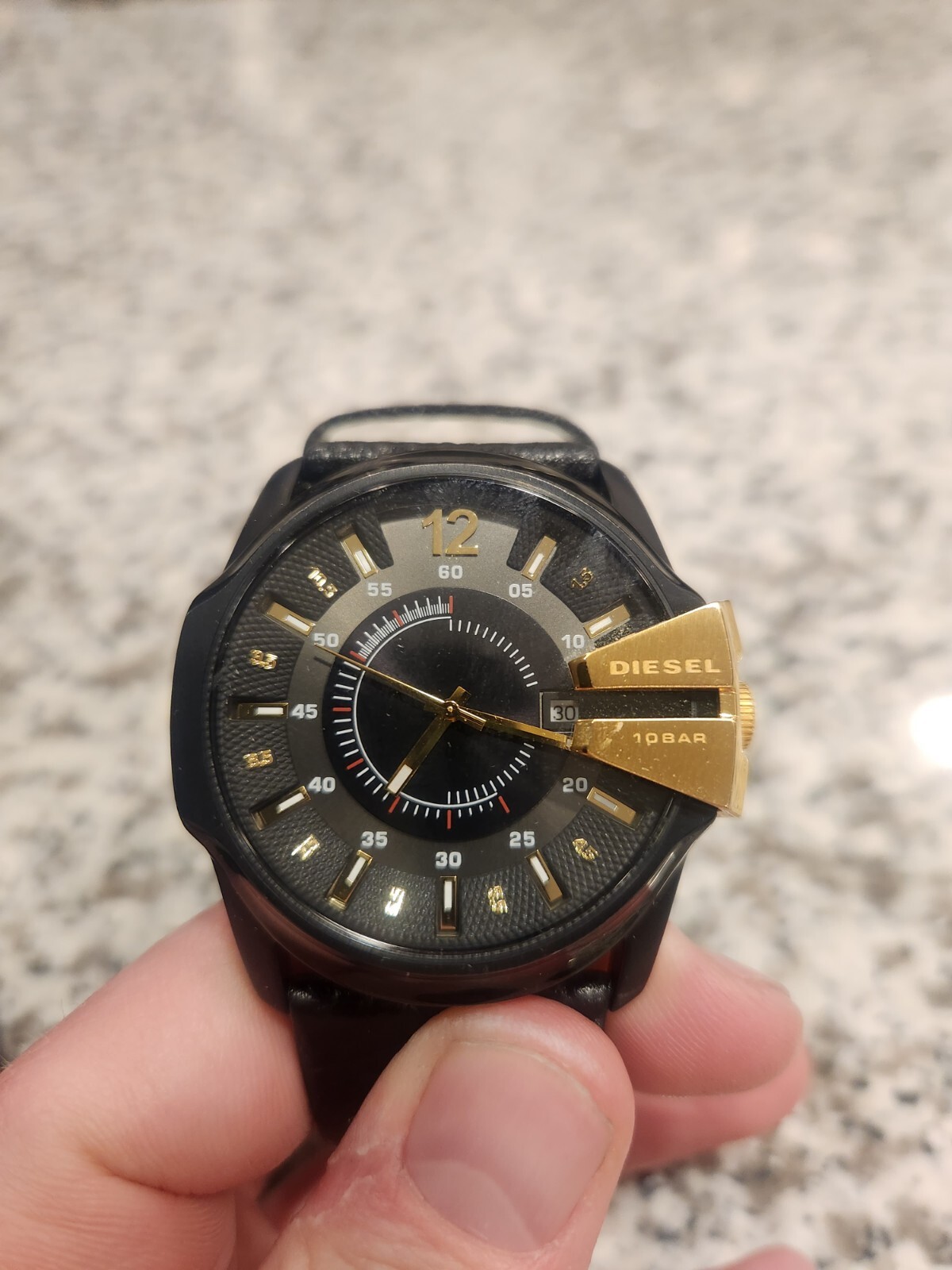 Diesel Men's Watch 10 Bar Master Chief DZ1475 Quartz Date eBay