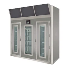 Omcan USA 45485 Stagionello Meat Curing Cabinet, 220+660Ibs Load Capacity 380...