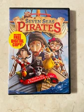Seven Seas Pirates, (DVD, 2015, Widescreen)  NEW