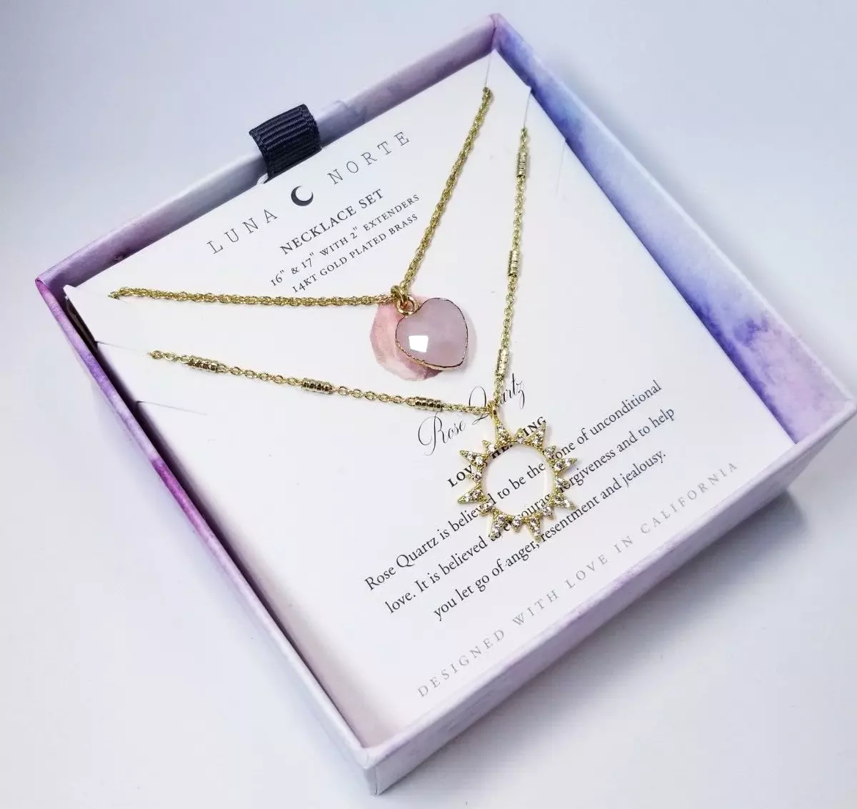 Gold plated shop brass necklace