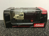 Tempo Dreirad Planenwagen Technisches Hilfswerk 1:43 Schuco