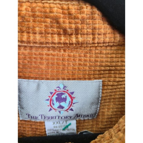 The Territory Ahead Corduroy Men Shirt Size XXL Tall Outdoors Heavyweight Hiking - Picture 2 of 7