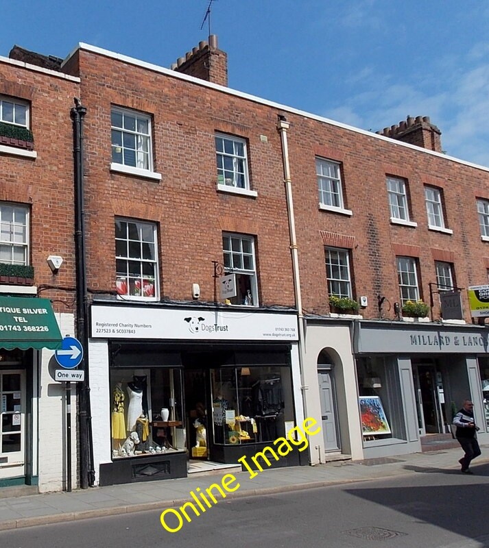 Photo 6x4 Dogs Trust shop in Shrewsbury The sale of donated items