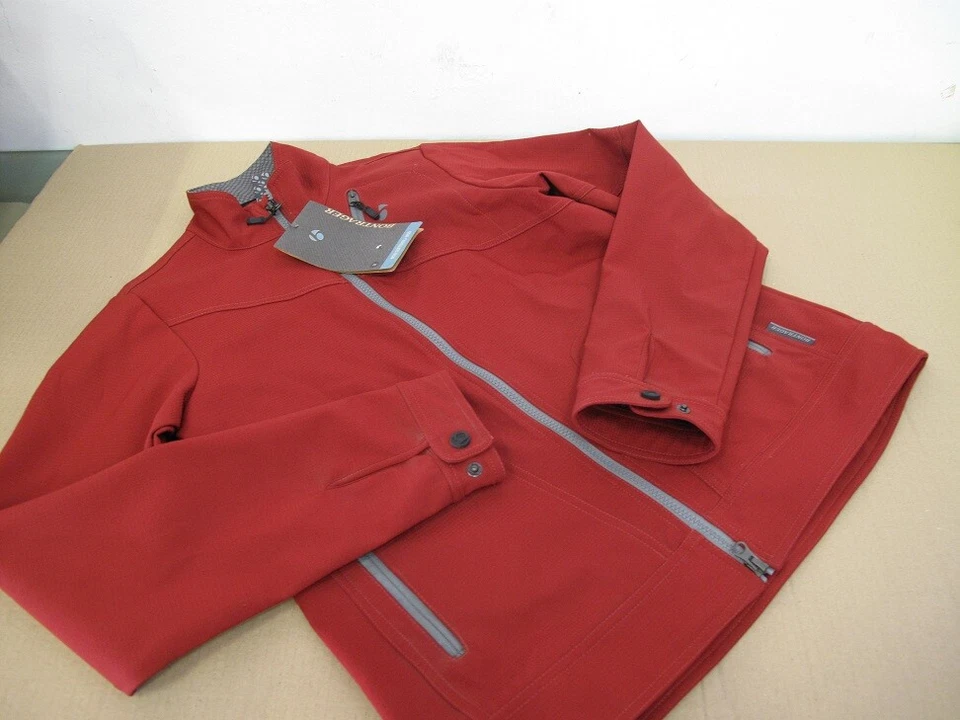 Женская велосипедная куртка BONTRAGER для горного велосипеда софтшелл WSD темно-бордовая прочная на молнии - Изображение 2 из 4