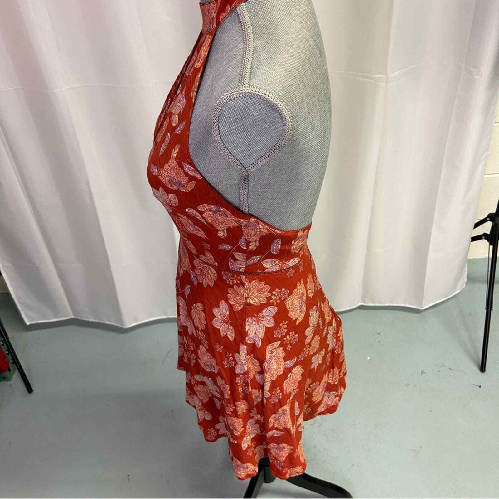 ALE BY ALESSANDRA X Revolve Floral Bia Halter Dress SOLD OUT Size Small