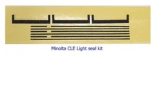 【3 sets with INSTRUCTION】Precut Light Seal Kit Minolta CLE  Japan