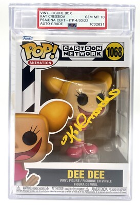 Funko Pop! Dexter Laboratory Dee Dee #1068 SIGNED by Kat Cressida