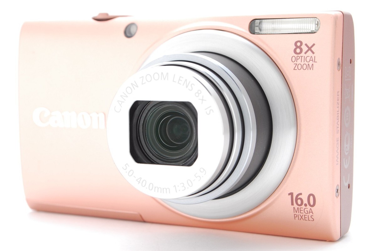 MINT in Box] Canon PowerShot A4000 IS 16.0MP Digital Pink Camera