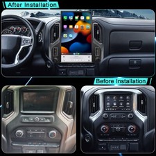 15" radio Navi Android Car GPS 8 128G For 2019-24 Chevrolet Silverado GMC Sierra