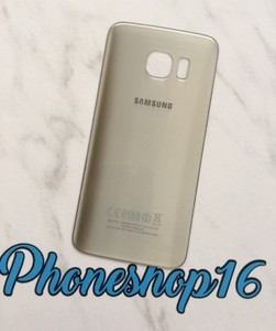 Original Samsung Galaxy S6 EDGE SM-G925F Akkudeckel Deckel Backcover Gold B