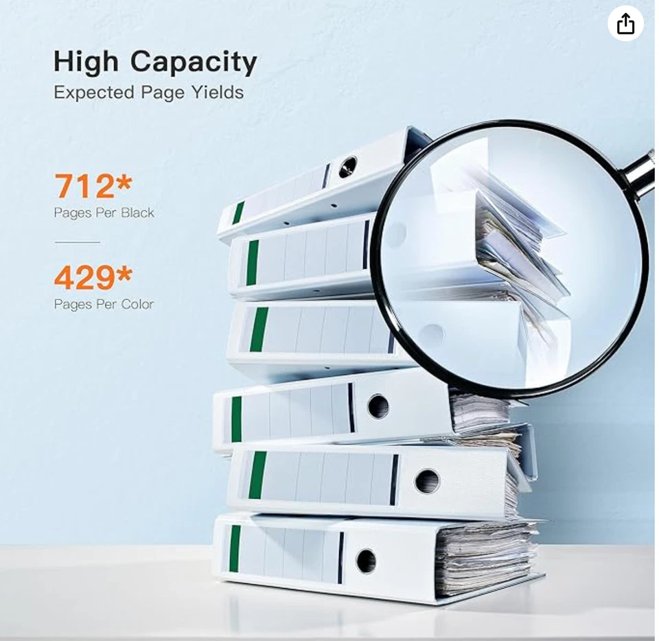 61XL Ink Cartridge Combo Pack - Image 4 of 4