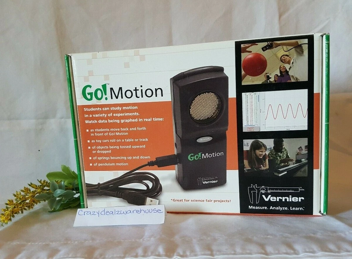 Vernier Go!Motion Velocity & Acceleration SensorUSB With Logger Lite