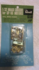 REVELL 1/32  BRASS CHASSIS FOR SP-80 MOTORS R-3301