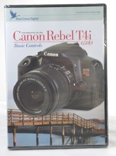 Blue Crane Instructional DVDs Canon T4i Basic  Advanced NEW and SEALED