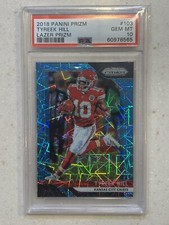 2018 Tyreek Hill Panini Lazer Prizm #103 PSA 10 Pop 2