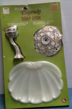Franklin brass Antique White Gold Soap Dish D1006 FS