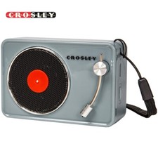 Crosley CR3029A-TN Mini Turntable Bluetooth Speaker W/ USB Charging -Tourmaline