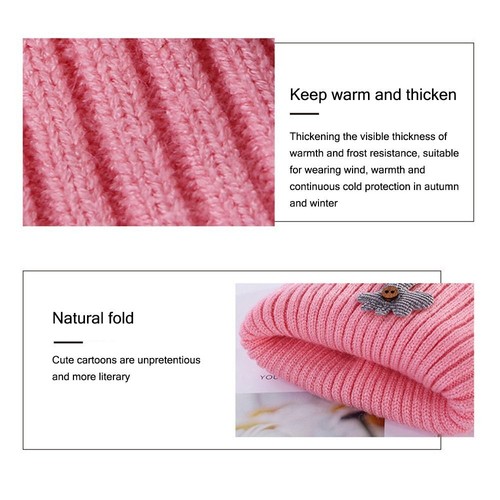 Cartoon Winter Warmer Collar Knitted Ruffle Neck 0-7 Years Kids - Picture 4 of 17