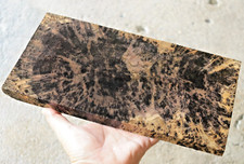 Terminalia Alata Burl Board with Figure Exotic Wood 163 315 16 mm 876