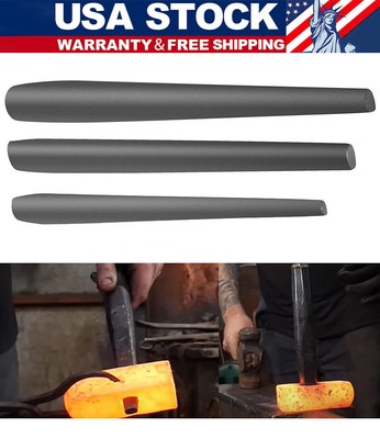 Blacksmith Knifemakers Tomahawk, Large Hammer and Mouse ax Drift Tool Set 3Pcs