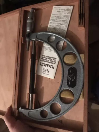 new tesa micrometer 150-175mm with resolution 0.001mm and invoice