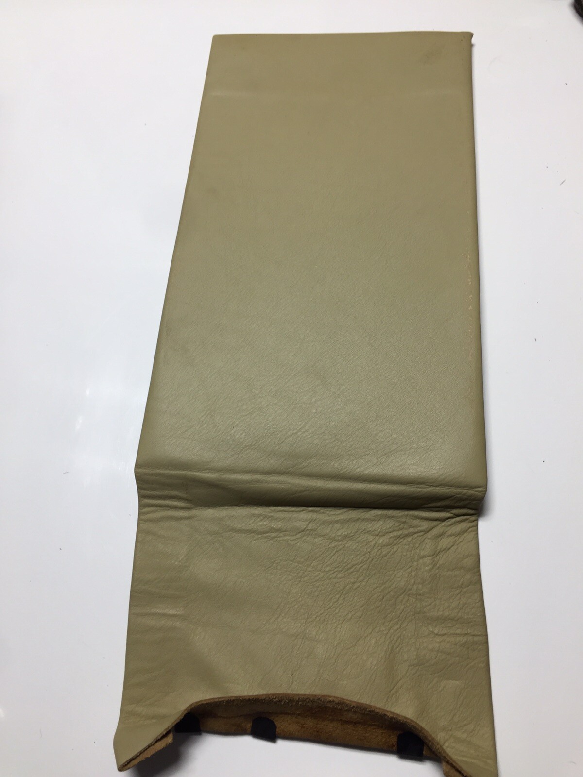 1986-1991 Rolls Royce Silver Spur Behind Rear Armrest Back Seat Trim Leather