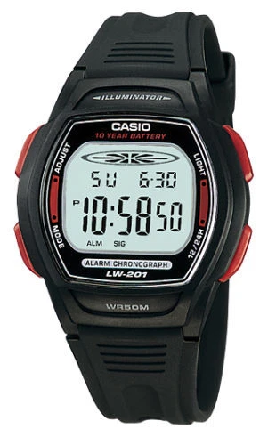 Original & New Casio LW-201-4A - 2 Jahre Oficial Garantie - Bild 1 von 1