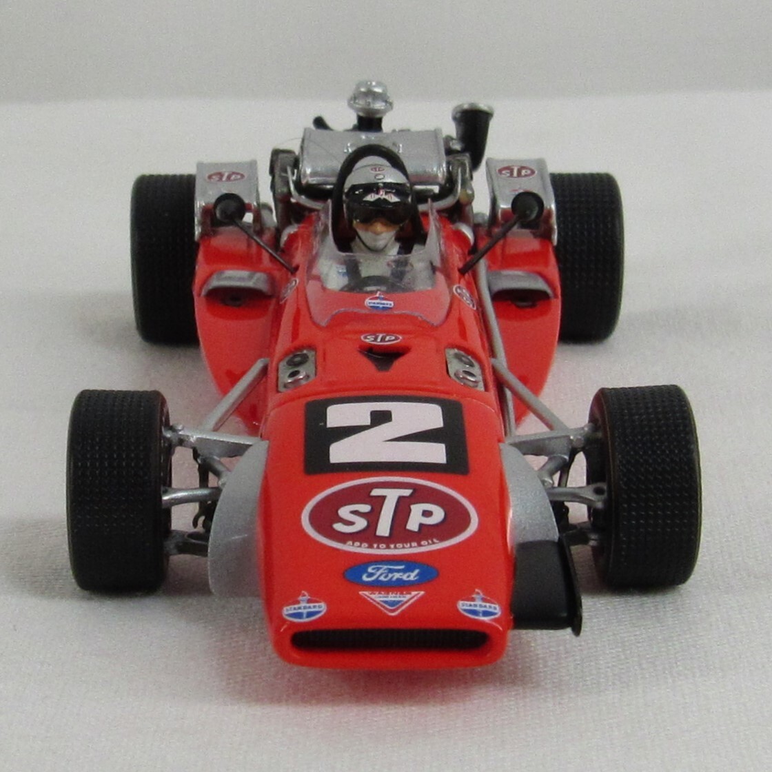 Mario Andretti Spark 1:43 Diecast #2 STP Brawner Hawk Ford