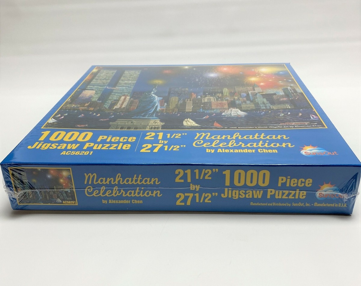 Alexander Chen Manhattan Celebration NYC Twin Tower 1000