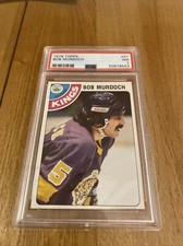 1978 Topps Hockey #91 Bob Murdoch Los Angeles Kings PSA 7