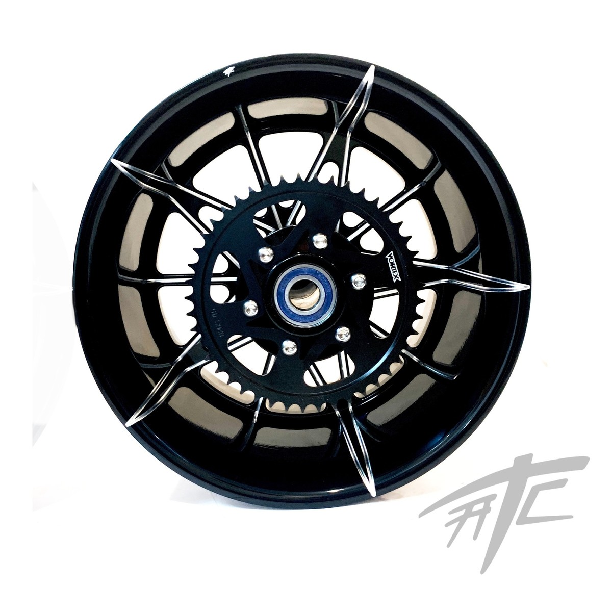 240 FAT TIRE KIT BLACK CONTRAST EMPIRE WHEEL BLACK ARM 06-11 240 FAT TIRE KIT BLACK CONTRAST EMPIRE WHEEL BLACK ARM 06-11