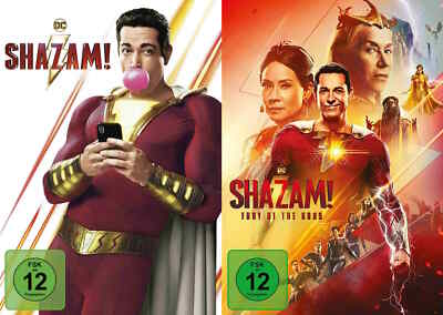 Shazam! 1 & 2 - (Fury of the Gods) # 2-DVD-SET-NEU