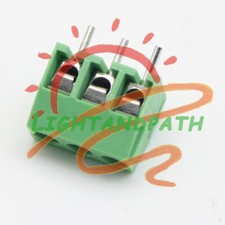 5pcs New KF350-3P 3.5mm Pitch 3 pin Straight Pin PCB Screw Terminal Blocks