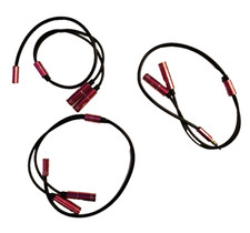 3x 3.5mm Audio Mic Y Splitter Cable Cord Headphone Adapter Female to 2 Male PINK