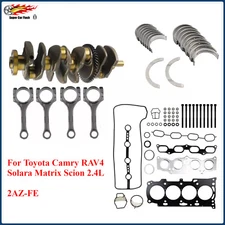 2AZFE Overhaul Engine Rebuild Kit For Toyota Camry RAV4 Solara Matrix Scion 2.4L