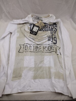 Old Time Hockey Atlanta Thrashers Team Issued Long Sleeve Shirt Size M Hockey