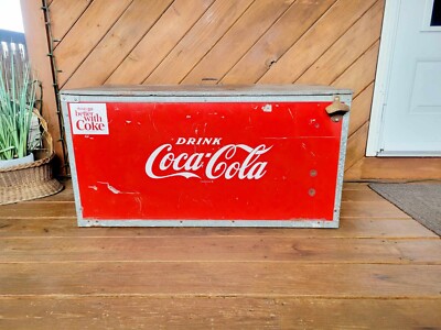 Vintage 1960s Large Coca-Cola Model 183 Cooler / Ice Chest 38