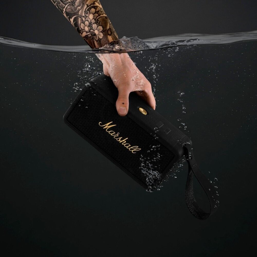 Marshall Middleton Bluetooth Portable Speaker - Black Marshall Middleton Bluetooth Portable Speaker - Black