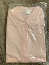 Vintage Mary Kay Lab Consultant Smock Jacket Pink Size Large NIP