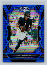 2022 Certified Football #15 Justin Fields -Base Blue  13/75-Bears
