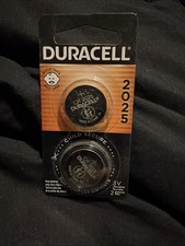 Duracell CR2025 3V Lithium Battery Child Safety 2-Pack for Key Fob Car Remote Gl