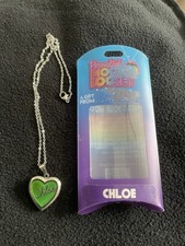 Chloe Heart Necklace NEW 18inch Chain
