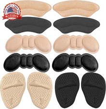 6 Pairs Heel Grips for Women's Shoes, Heel Pads for Shoes, Shoe Cushions for Wom