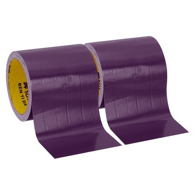 3.9''x0.01'' Bookbinding Tape 22 Yard 2 Roll Cloth Bookbinding Repair Tape Purple