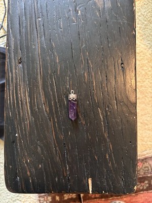 Anhänger dunkler Amethystschliff